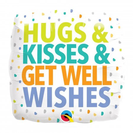 Hugs Kisses Get Well Wishes