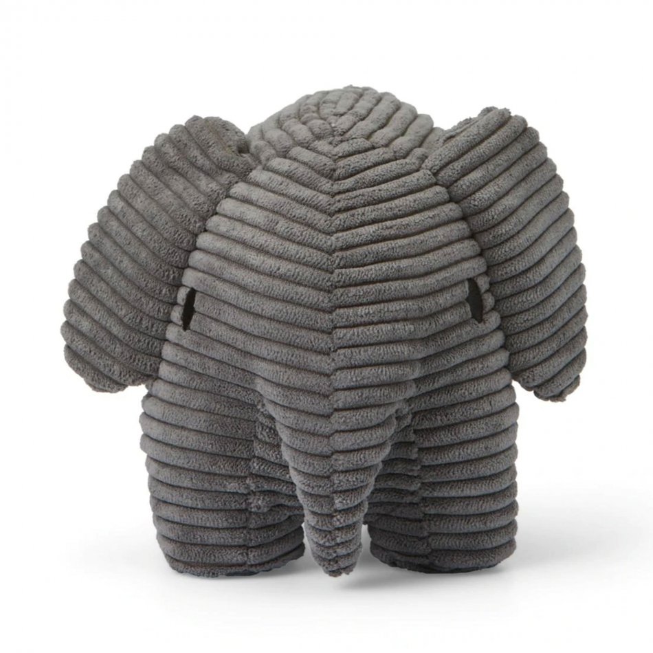 Elephant Corduroy 21cm - Grijs