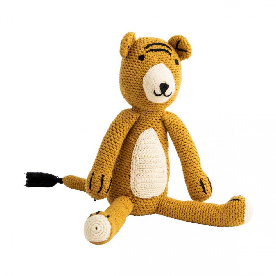 Gehaakte knuffel tijger