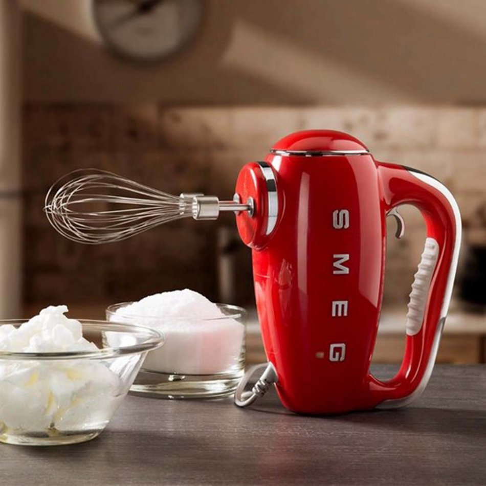 Elektrische Handmixer Rood