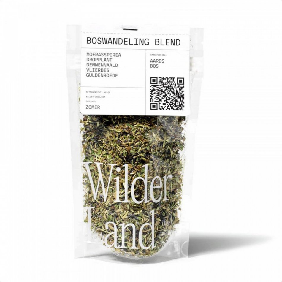 Wilder Land (On)kruidenthee - Boswandeling Blend 40 gram