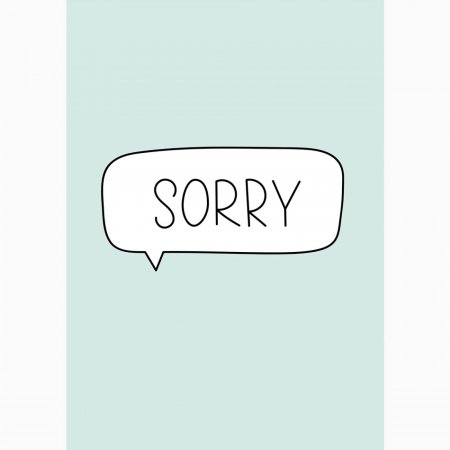 Overig Sorry 1